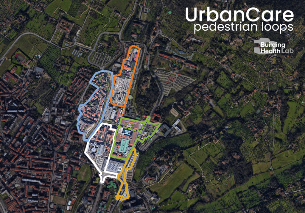 UrbanCare pedestrian loop_ Careggi_A
